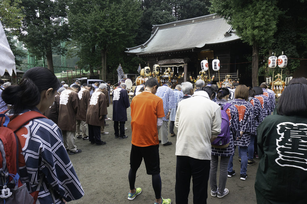 菅生神社例大祭－長沢自治会