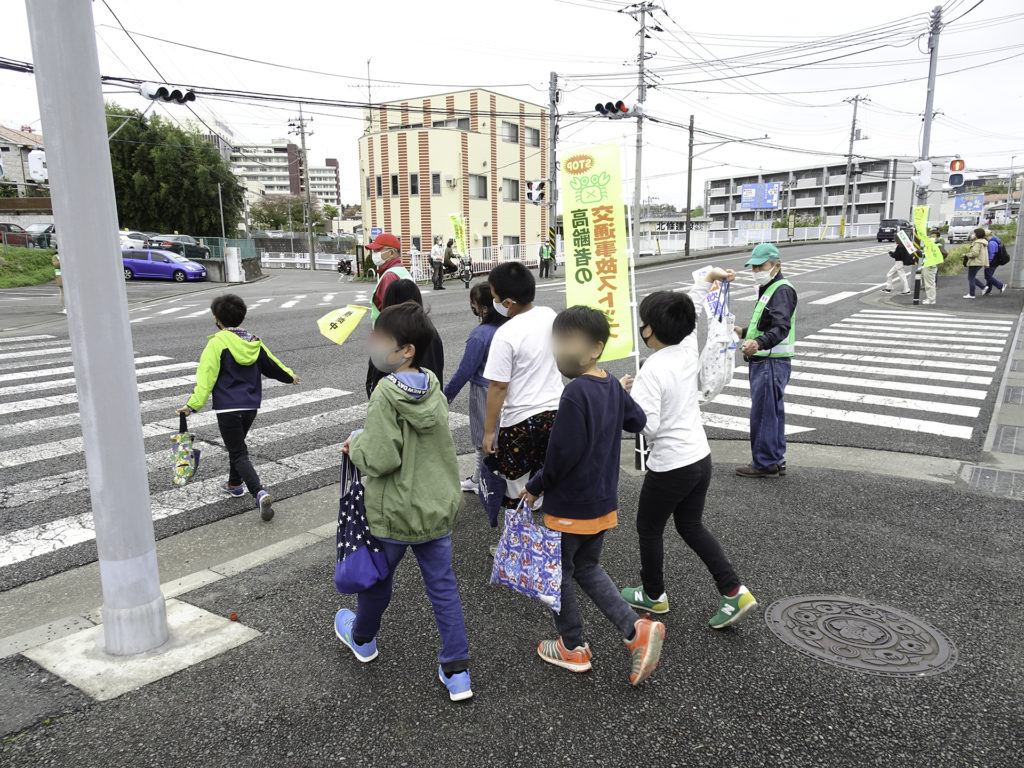 長沢自治会－春の交通安全運動